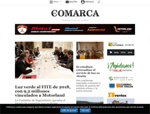 Tablet Screenshot of lacomarca.net